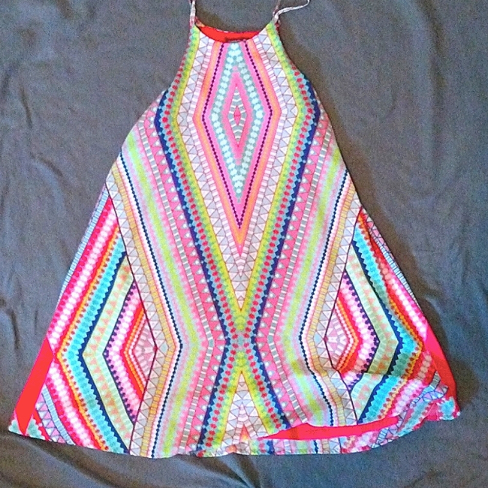 Geo a-Line dress by Silvergate